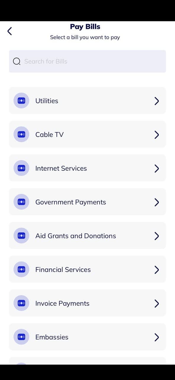 Pay bills