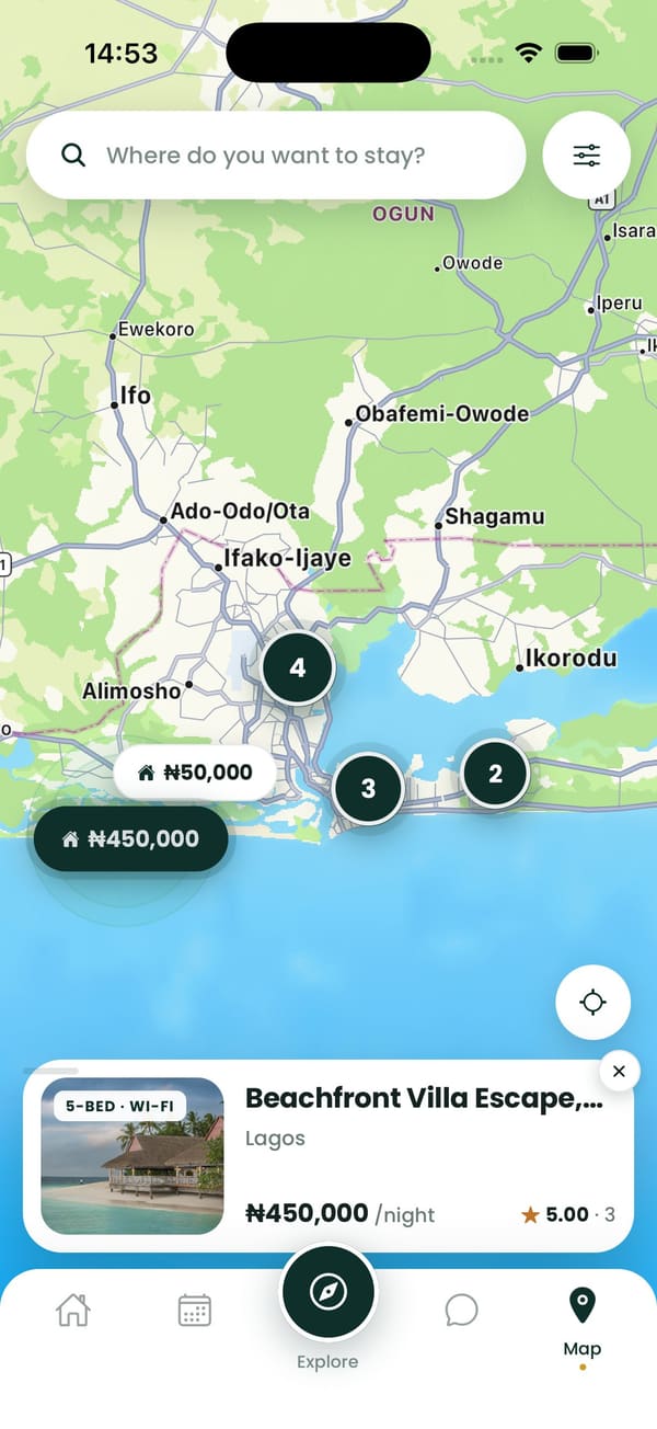 Map search