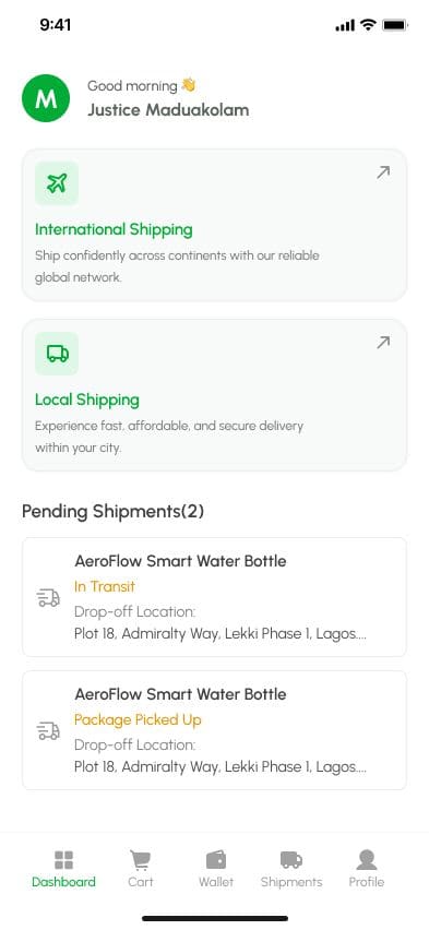 Vendor: dashboard