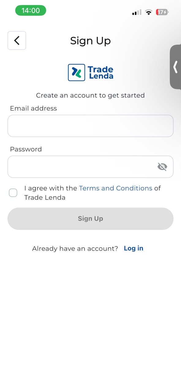 Sign up